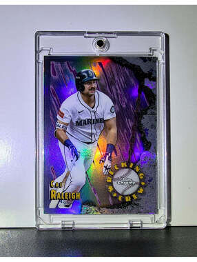 Cal Raleigh 2026 MLB Topps Chrome #WC-5 Refractor Baseball Card Seattle Mariners
